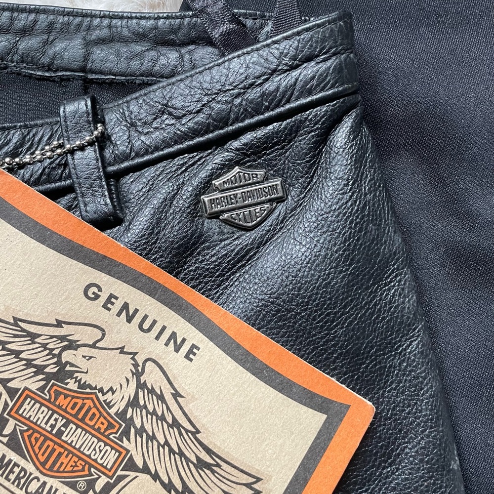 New w/t Harley  Davidson leather pants